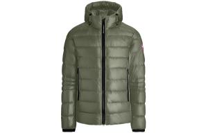 Куртка Crofton Logo Patch Down Canada Goose, Полынно-зелёная
