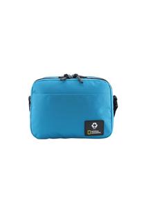 Сумка через плечо OCEAN, изготовленная из переработанных ПЭТ-бутылок NATIONAL GEOGRAPHIC, цвет Petrol