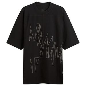 Футболка с коротким рукавом Rick Owens X Moncler Jumbo, черный