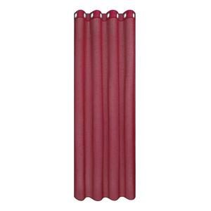 Штора с люверсами Gerster Nana, 235 см цвет kirschrot