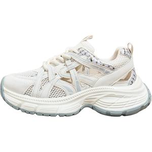 QINGZHUHU Устойчивые к истиранию дышащие влагоотводящие низкие массивные кроссовки женские синие, цвет Blue