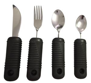 Гибкие столовые приборы Supergrip сгибаемые для пожилых людей с очень большими ручками