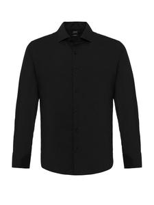 Приталенная рубашка на пуговицах Antioch, черный
