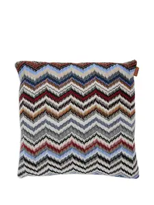 Подушка с зигзагообразным узором (40 см x 40 см) Missoni Home, белый