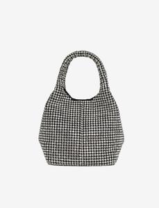 Сумка HVISK MERRY RHINESTONES, Clear Silver/Silver-Coloured