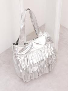 Сумка-тоут Cachecache / из искусственной кожи с оборками