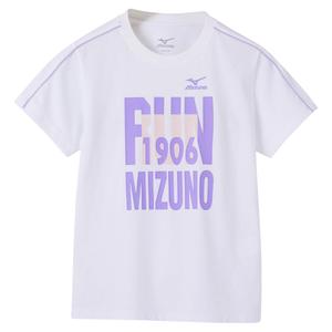 Футболка школьная Mizuno Белая