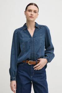 Джинсовая блузка Mos Mosh, темно-синий