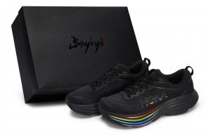 HOKA ONE ONE Кроссовки Bondi 8 Anti Slip с низким верхом, износостойкие, мужские, черные