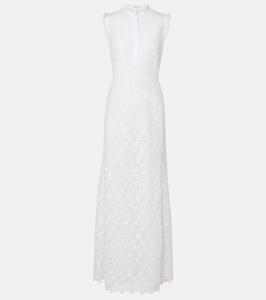 Макраме платье Giambattista Valli, White