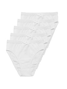 Haasis Bodywear Комплект из 5 штук: белые трусы