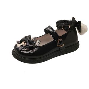 WUJI Женские туфли Мэри Джейн на платформе черные, цвет Black