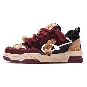 Lucky Shoes Термостойкие Противоскользящие Амортизирующие Износостойкие Низкие Кроссовки для Скейтбординга Унисекс LUCX, Белый