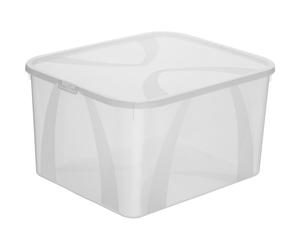 Коробка с крышкой arco Rotho, прозрачный