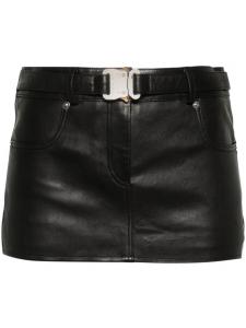 Кожаная мини-юбка 1017 ALYX 9SM, черный