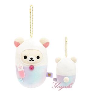 Сан Икс Рилаккума, больница, врач, медсестра, таблетки куклы плюшевый кулон малый размер высокий SAN-X