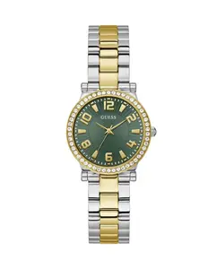 Женские часы Fawn GW0686L2 из стали с серебряным ремешком Guess, серебряный