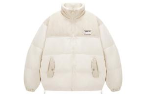 Пуховик зимний унисекс ICONS Lab, коричневый