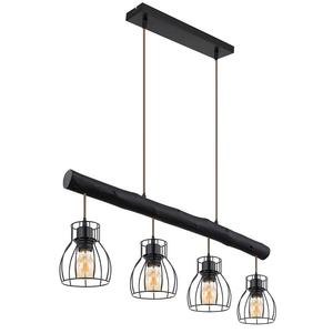 Подвесные светильники, матово-черные Globo Lighting, черный