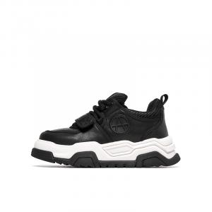 Acupuncture Мужские черные кеды лоу-топ, цвет Black