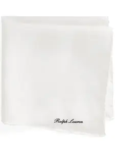 Шелковый платок-паше Ralph Lauren Purple Label, белый