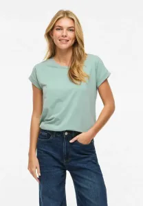 Новая базовая футболка vidreamers pure Vila, Blue Surf