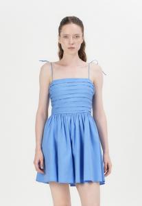 Платье Abercrombie & Fitch CHASE EMERSON TIE STRAP SHORT DRESS, Dark Blue