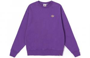 Dickies Толстовка унисекс, темно-фиолетовый цвет, круглый вырез, средний размер, стандартный размер