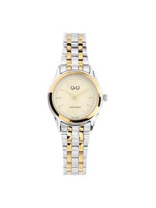 Lucardi Стальные кварцевые часы Q & Q Gold