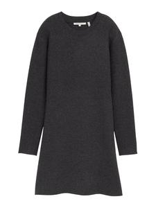 Вязаное платье TOM TAILOR DENIM, Dark grey/mottled grey