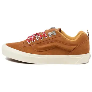 Vans Knu Skool нескользящие износостойкие низкие кроссовки для скейтбординга women's brown