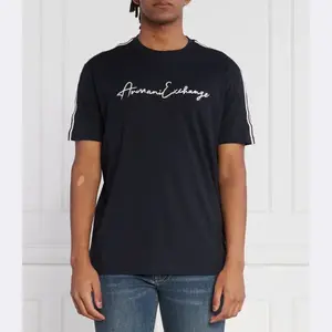 Футболка стандартного кроя Armani Exchange, синий