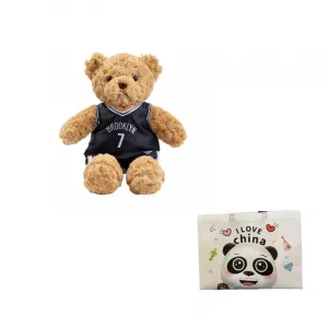 Nba баскетбольный медведь джерси плюшевая кукла высота 34см Bitter purchase