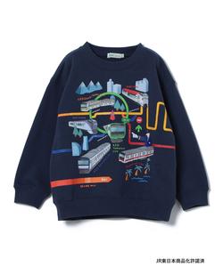 Толстовка-пуловер JR Local Line 2025FW (90-150 см) Beams Mini, цвет Navy