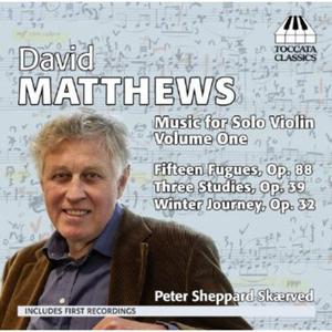 CD диск Matthews / Skaerved, Peter Sheppard: Music for Solo Violin 1