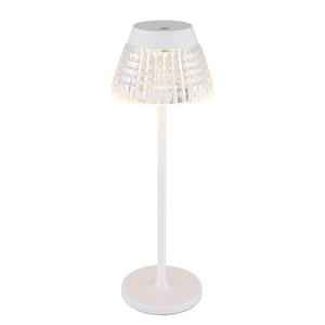 Светодиодная настольная лампа Globo Lighting Lora, акриловое стекло / железо - 1 лампа - белый