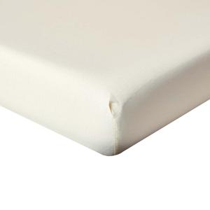 Простыня Homescapes кремовый, 160/200 см