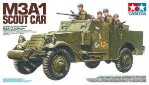 Пластиковая модель автомобиля-разведчика М3А1. Tamiya