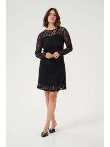 Платье до колена Kaffe, глубокий черный