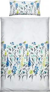 Постельное белье , сине-зеленое, 1x 155x220 см + 1x 40x80 см Erwin Müller