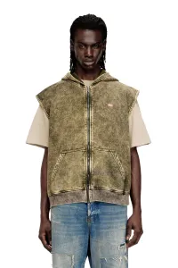 Мужская толстовка без рукавов с капюшоном S-BOXT-SL-ZIP