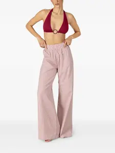 Брюки в полоску Cora Paramidonna, красный