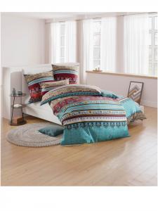 Witt Weiden Постельное белье с бирюзово-терракотовым принтом