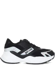 Кроссовки со вставками Just Cavalli, черный