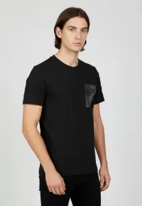 Bekleidung basic tshirt Karl Lagerfeld, Black (755047-554225-990)