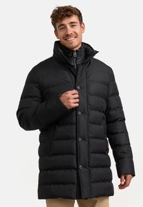 Пальто INDICODE JEANS Winter coat, Black Mix/Black