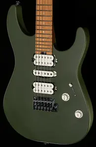 Charvel Pro-Mod DK24 HSH 2PT MPL Матовый Армейский Зеленый Новый Старый Запас (327)