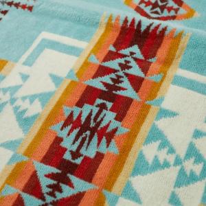 Pendleton Жаккардовое полотенце для рук, синий