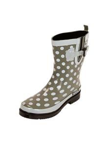 Резиновые сапоги MADSea, цвет oliv mit weißen punkten