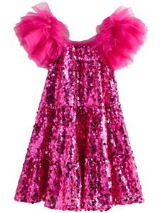 Платье Next, цвет Dark pink